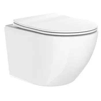 унитаз подвесной TOKITO Tatsumaki Mommo торнадо безободковый с микролифтом