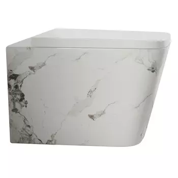 унитаз подвесной VITARTA Yuta безободковый микролифт белый