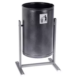 урна Уралочка опрокидывающаяся 21л металл