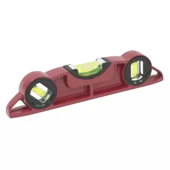 уровень пузырьковый UGO LOKS 225мм 3 глазка