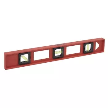 уровень пузырьковый UGO LOKS 400мм 3 глазка пластик