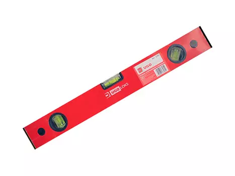 уровень пузырьковый UGO LOKS 400мм 3 глазка