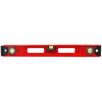 уровень пузырьковый VIRA магнитный 600мм 3 глазка