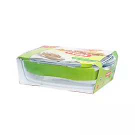 утятница PYREX 6,5л 38х22х11см жаростойкое стекло с крышкой