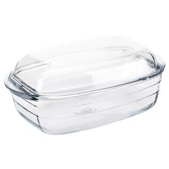 утятница PYREX O Cuisine 4,5л 33х19см с крышкой жаропр.стекло