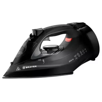 утюг беспроводной BRAYER BR4015 2400Вт 140г/мин керамика черный