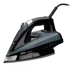 утюг BRAUN TexStyle 745 2400Вт 180г/мин алюминий черный