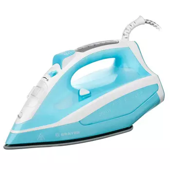 утюг BRAYER BR4000 2600Вт 140г/мин керамика голубой