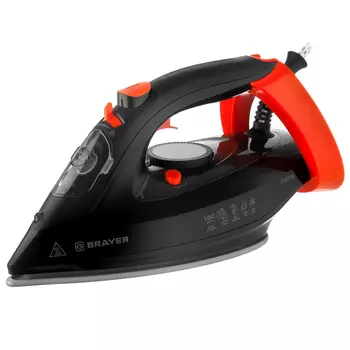 утюг BRAYER BR4007 2100Вт 160г/мин керамика черный/красный