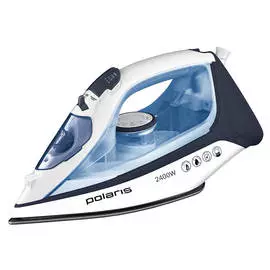 утюг POLARIS PIR2483K 2400Вт 300мл 145г/мин керамика белый, синий
