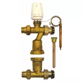 узел насосно-смесительный GEKON для отопления с термостатич клапаном