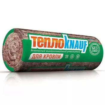 вата минеральная KNAUF INSULATION ТеплоКнауф для кровли 5500х1220х150мм