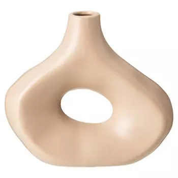 ваза BRONCO 18,5см керамика бежевый