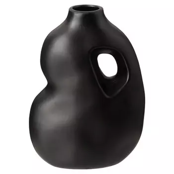 ваза BRONCO 22см керамика черный