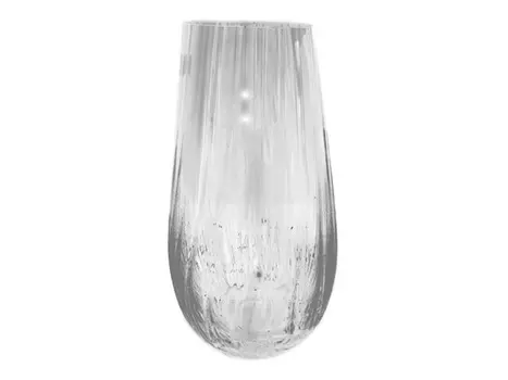 ваза CRYSTALEX 24см стекло гладкая прозрачная