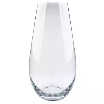 ваза CRYSTALEX 30см стекло гладкая прозрачная
