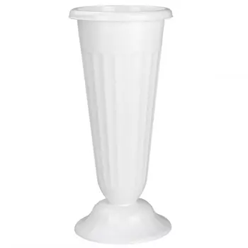 ваза для цветов под срезку d21см h44cм пластик