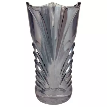 ваза GLASSTAR Черное море 20см стекло