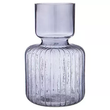 ваза LEFARD Amelie grey 16см стекло серая
