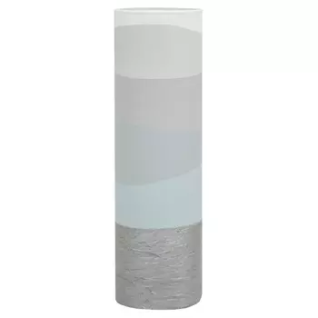ваза Морские волны 30см цилиндр стекло