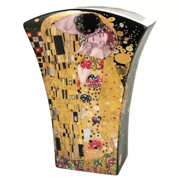 ваза MOST Климт Поцелуй 20см фарфор под.уп