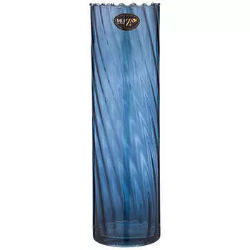 ваза Perfetti Sky 40см стекло синий