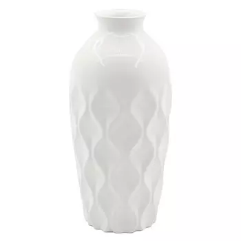 ваза TODELIA Агата 21,2см керамика белая