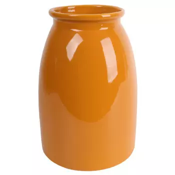 ваза TODELIA Фрейя 21см керамика оранжевая