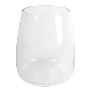 ваза TODELIA Гертруда 18см стекло прозрачная