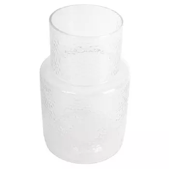 ваза TODELIA Элоиза 26см стекло прозрачная