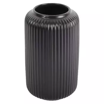 ваза TODELIA Лаверна 22см керамика черная