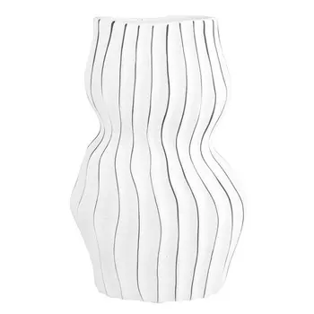 ваза TODELIA Марелла 25,7см керамика белая