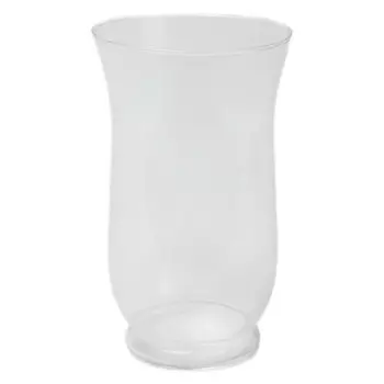 ваза TODELIA Муза 18см стекло прозрачная