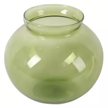 ваза TODELIA Оливия 19см стекло зеленая