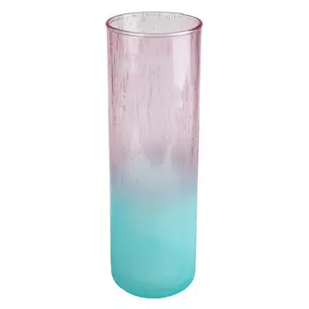 ваза Трубка 30см стекло микс цвета