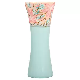 ваза Весеннее настроение 30см катушка стекло ручная роспись