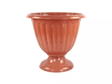 вазон Жасмин 18л d42см h40см терракот пластик