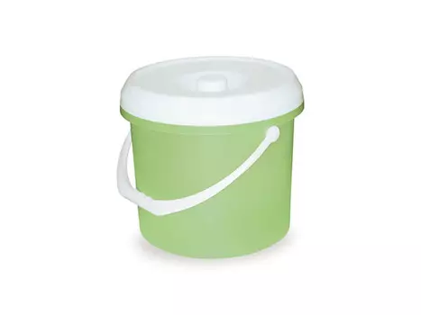 ведро DAREL 15л с крышкой пластик
