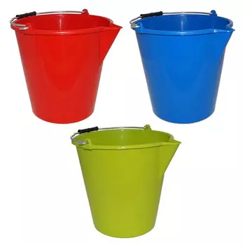 ведро GENSINI с носиком, 11 л, пластик, в ассортименте