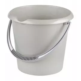 ведро Эконом 10л со сливом пластик в ассортименте