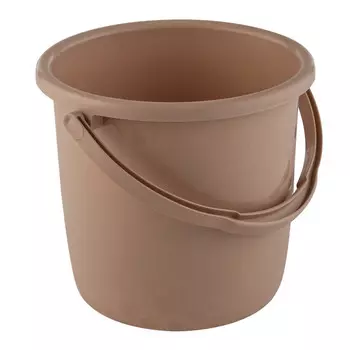 ведро ЭЛЛАСТИК-ПЛАСТ Люкс 12л круглое пластик микс цвета