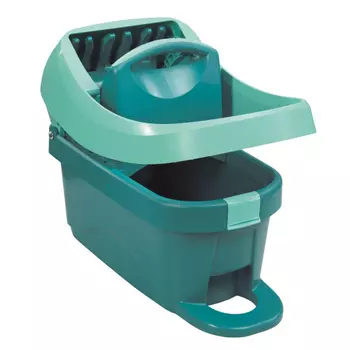 ведро LEIFHEIT Hausrein 12л прямоугольное с отжимом на колесах пластик