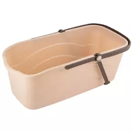 ведро РЫЖИЙ КОТ Clean 17л прямоугольное пластик