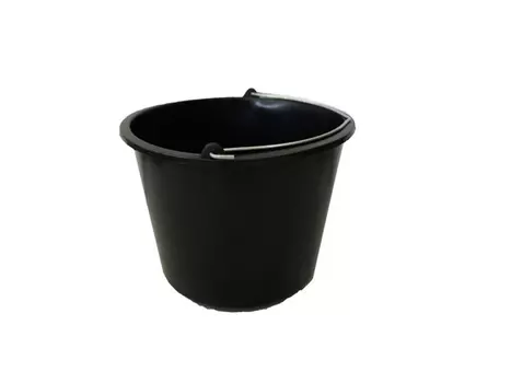 ведро строительное 12л черное
