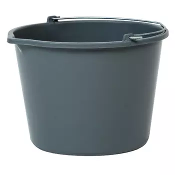 ведро строительное 16л черное