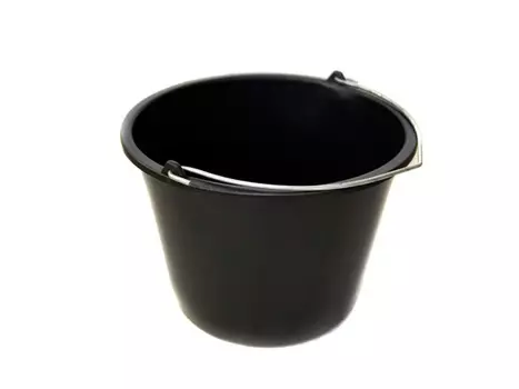 ведро строительное 16л черное