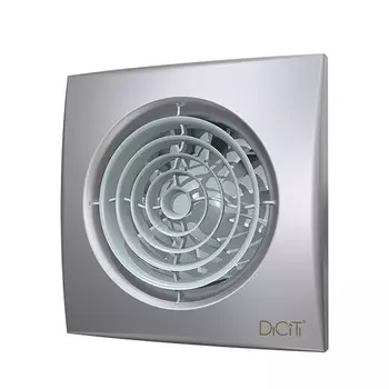 вентилятор фланцевый ERA Aura 4C Gray metal D100 обратный клапан