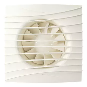 вентилятор фланцевый ERA Silent 4C Ivory D100 обратный клапан