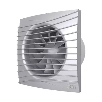 вентилятор фланцевый ERA Silent 5C Gray metal D125 обратный клапан