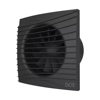 вентилятор фланцевый ERA Silent 5C Matt black D125 обратный клапан